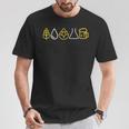 Hombre Lúpulo Agua Elaboración Cerveza Alcohol Bebidas Regalo Camiseta unisex Regalos divertidos