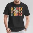 Honey Grandma Groovy Honey Grandmother T-Shirt Unique Gifts