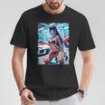 Hot Girl On メンズ Hot Asian Girl 輸入モデル Tシャツ 面白い贈り物