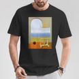 Human Condition Ii ルネ・マグリット作 シュルレアリスム Tシャツ 面白い贈り物