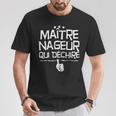 Humour Métier Cadeau Citations Pour Maître-Nageur T-Shirt Cadeaux drôles