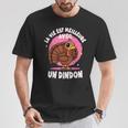 Idée Dindon Enfant Filleie Avec Un Dindon T-Shirt Cadeaux drôles