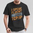 Ipeak Fluent TcpIp テクニカルサポートヘルプデスク Tシャツ 面白い贈り物