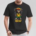 Irie テディベア ジャマイカ ラスタ ルーツ レゲエ Tシャツ 面白い贈り物