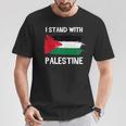 Itand With Palestine ペンダント フリーガザエルサレムモスク Tシャツ 面白い贈り物
