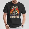 It's My Birthday Kaiju Birthday Party Japan Monster T-Shirt Unique Gifts