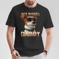 Jack Russell Daddyジャック・ラッセル・パパ・ヴァータグ・パパ・ジャック・ラッセル・テリア Tシャツ 面白い贈り物