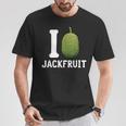 Jackfruit ビーガン ベジタリアン エキゾチックフルーツ 植物ベースのダイエット Tシャツ 面白い贈り物