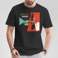 Jazz Music Player スイング バンド レトロ ヴィンテージ 70年代 Tシャツ 面白い贈り物