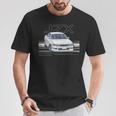 Jdm Car Jzx100 In Drift Powerlide 1Jz チェイサー ターボセダン Tシャツ 面白い贈り物