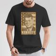 Jfk ジョン・F・ケネディ・トーンポスター Tシャツ 面白い贈り物