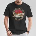 Jimmy The Man The Myth The Legend Personalized Name T-Shirt Personalized Gifts