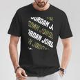 Jordanカモ柄グリーンカモフラージュ Tシャツ 面白い贈り物
