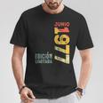 Junio 1977 Retro 1977 Año 1977Intage 1977 Desde 1977 Camiseta unisex Regalos divertidos
