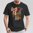 Just A Basketball Girl キュート コケット リボン バスケットボール選手 ガールズ Tシャツ 面白い贈り物