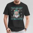 Kaffee Redet Nicht Kaffee Jammert Nicht Cat 諺 Tシャツ 面白い贈り物