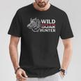 メンズ Keiler Wild 猪 ハンターの諺 Tシャツ 面白い贈り物