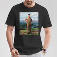 Kim Jong Il Kim Jong Un Humour North Korea Tシャツ 面白い贈り物