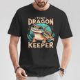 Leopard Gecko Crested Lizard Reptiles Lovers Tシャツ 面白い贈り物