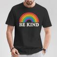 Lgbtq Be Kind Pocket Gay Pride Lgbt Ally Rainbowintage Tシャツ 面白い贈り物