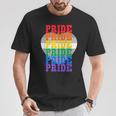 Lgbtq レインボーカラーのプライド Tシャツ 面白い贈り物
