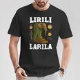 Lirili Larila 象 砂漠 面白い ミーム イタリアン ブレイン ロット Tシャツ 面白い贈り物