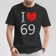 I Love 69 Tシャツ 面白い贈り物
