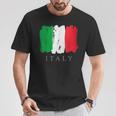 I Love Italy 、クールでキュートなイタリア国旗グラフィックデザイン Tシャツ 面白い贈り物