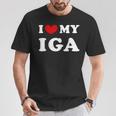 I Love My Iga 伊賀大好き Tシャツ 面白い贈り物