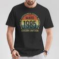 Mayo 1985 40 Cumpleaños Regalo 40 Años Hombre Camiseta unisex Regalos divertidos