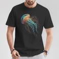 Medusas Fantasía Colorido Animal Arte Gráfico Medusas Camiseta unisex Regalos divertidos