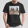 The Meeting Bonjour Monsieur Courbet ギュスターヴ・クールベ作 Tシャツ 面白い贈り物