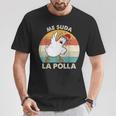 Modelo Meuda La P Regalo Hombre Graciosa Friki Camiseta unisex Regalos divertidos