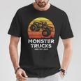 Monster Trucks Are My Jam シャツ モンスタートラック 面白い エンジン Tシャツ 面白い贈り物