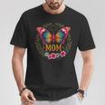 Mother's Day Butterfly Mom Mommy Mama Cute Insect Flower T-Shirt Unique Gifts