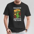 Nacho Average Texan Burrito ベジタリアン ジャラペーニョ タコス ナチョス Tシャツ 面白い贈り物