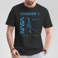 Nasaoyager 1 宇宙船は1977年9月5日に打ち上げられました Tシャツ 面白い贈り物