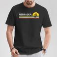 Nebraskaouvenirsintage Retro Tシャツ 面白い贈り物