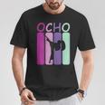 Niños 8 Cumpleaños Regalo De Karate Retro Chicas Camiseta unisex Regalos divertidos