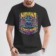 Nirvanatate Of Mind 瞑想 面白いグラフィックtシャツ Tシャツ 面白い贈り物