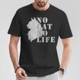 No Cat No Life Tシャツ 面白い贈り物