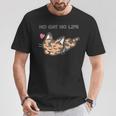 No Cat No Life サビ猫ver 猫好き かわいい Tシャツ 面白い贈り物