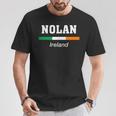 Nolan Irish Family Name 聖パトリックデー アイルランド国旗 Tシャツ 面白い贈り物