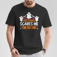 Nothingcares Me I'm In Hr ハロウィン 人事 Tシャツ 面白い贈り物