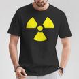 Nuclear 警告 放射線 危険 サイン 放射線活動 Tシャツ 面白い贈り物