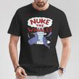Nuke The Whales Lisa Nelson シャツ Tシャツ 面白い贈り物
