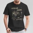 Offroad Papá Como Un Papá Normal Pero El Día Del Padre 4X4 Camiseta unisex Regalos divertidos
