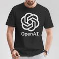 Openai 人工知能研究開発 Tシャツ 面白い贈り物