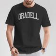 Oradell ニュージャージー ニュージャージー ヴィンテージ アスレチック スポーツデザイン Tシャツ 面白い贈り物