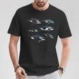 Orcas Killer Whale Pod Group グラフィック Tシャツ 面白い贈り物